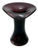 Mid-Century Modern Jack in the Pulpit Amethyst Glass Vase