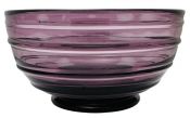 Mid-Century Modern Purple Art Glass Bowl