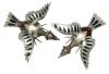 Mid-Century Modern Sterling Silver Birds, Taxco Mexico