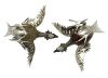 Mid-Century Modern Sterling Silver Birds, Taxco Mexico