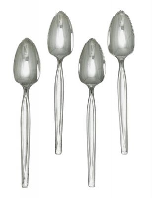 Mid-Century Modern Sterling Silver Grapefruit Spoons