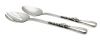 Mid-Century Modern Sterling Silver Salad Servers, Made in Mexico 