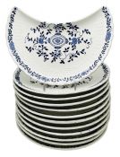 Minton Gower Crescent Salad Plates circa 1891-1900