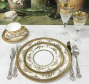 Minton Riverton Dinner Service for 12, Pattern # K227