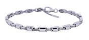 Modern .27ct Diamond 18kt Bracelet