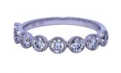 Modern .72ct Diamond 18kt Ring