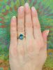 Modern 2.96ct Blue Topaz 14kt Ring