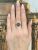Modern 5.24ct Blue Topaz 14kt Ring