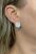 Modern Circular Diamond 14kt Earrings