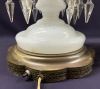 Monumental Bristol Glass Enamelled Lustres
