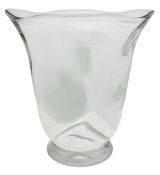 Orrefors Hand Blown Glass Vase