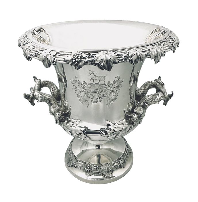 Paul Storr Sterling Silver Presentation Champagne Cooler