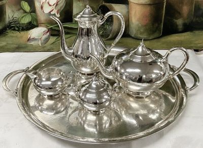 Poul Petersen Sterling Silver Tea & Coffee Set