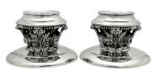 Quaker Silver Co. Sterling Silver Candlesticks
