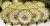 Rare Yellow Ground Paragon Cabbage Rose Dessert Set, Signed A.J. Plant