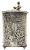 Repousse Tea Caddy, France, Late 19th century