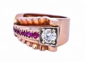 Retro .50ct Diamond 14kt Ring
