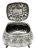 Rococo Inspired 830 Fine Silver Norwegian Sugar Box