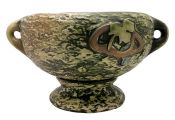 Roseville Imperial I Textured Pedestal Bowl