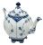 Royal Copenhagen Blue Fluted Full Lace Dejeuner Set