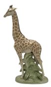 Royal Copenhagen Porcelain Standing Giraffe
