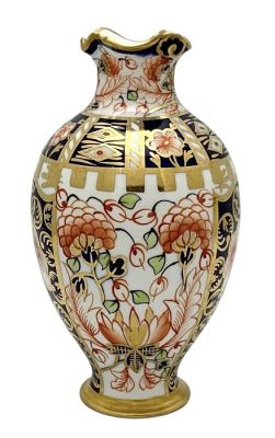 Royal Crown Derby Cabinet Vase, Dated 1914