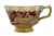 Royal Crown Derby Paradise Maroon Teacup & Saucer, Pattern A1090