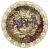 Royal Crown Derby Paradise Maroon Teacup & Saucer, Pattern A1090