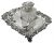Sheffield Plate Inkwell & Stand