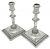 Shrubsole Sterling Silver Candlesticks 