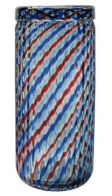 Signed Stefano Toso Murano Glass Vase