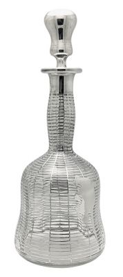 Silver Overlay Decanter
