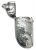 Sterling Silver Figural Pig Match Safe