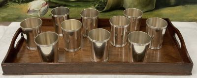 Sterling Silver Mint Julep Cups, Manchester Silver Co.