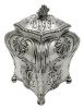 Sterling Silver Thomas Bradbury & Sons Tea Caddy London 1894