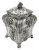Sterling Silver Thomas Bradbury & Sons Tea Caddy London 1894