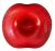 Steuben Red Aurene Onion Skin Finish Vase