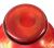 Steuben Red Aurene Onion Skin Finish Vase
