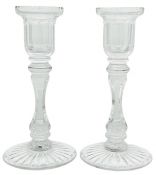 Stuart Crystal Candlesticks