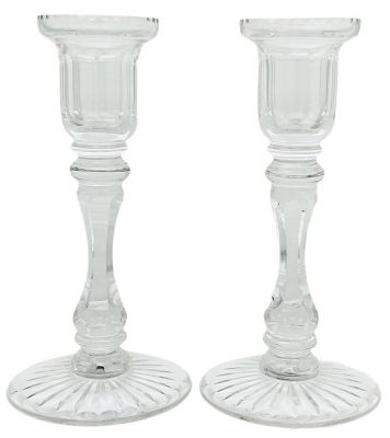 Stuart Crystal Candlesticks