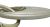 Tiffany & Co. Streamerica Curviline Sterling Silver Key Ring 