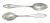 Towle Mary Chilton Sterling Silver Grapefruit Spoons, Set of 6