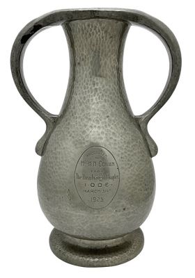 Tudric Pewter Trophy Dated 1923