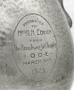 Tudric Pewter Trophy Dated 1923