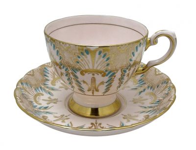 Tuscan Bone China Teacup & Saucer Pattern 1011H