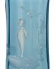 Victorian Aqua Blue Mary Gregory Vases