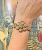 Victorian Diamond and Ruby Lion Motif Bracelet