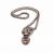 Victorian Garnet Serpent and Heart 9kt Necklace
