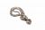 Victorian Garnet Serpent and Heart 9kt Necklace