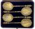 Victorian Martin Hall Boxed Apostle / Berry Spoons, circa 1890